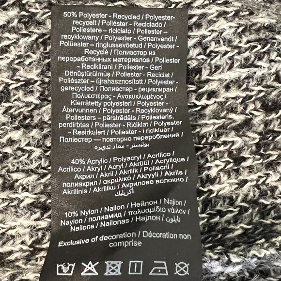 NWOT VERO MODA Pepper Half Zip Long Sleeve Sweater Dress (S) - Picture 10 of 14